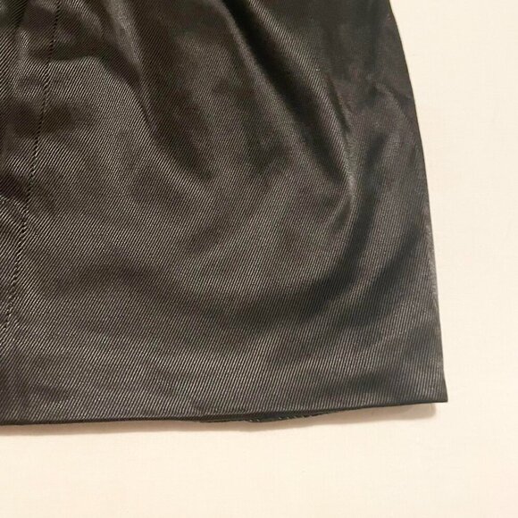 Dynamite High Waisted Shiny Twill Tulip Skirt Womens Size 7 - Picture 13 of 15